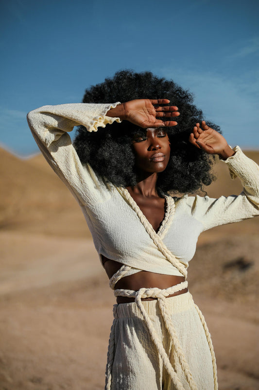 Helen Crop Top Takım