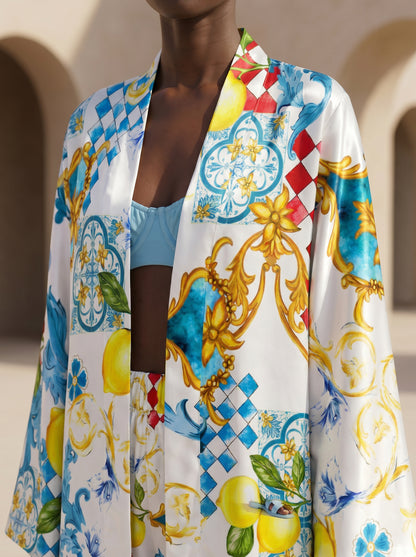 CAPRI KISA Kimono&ŞORT TAKIM