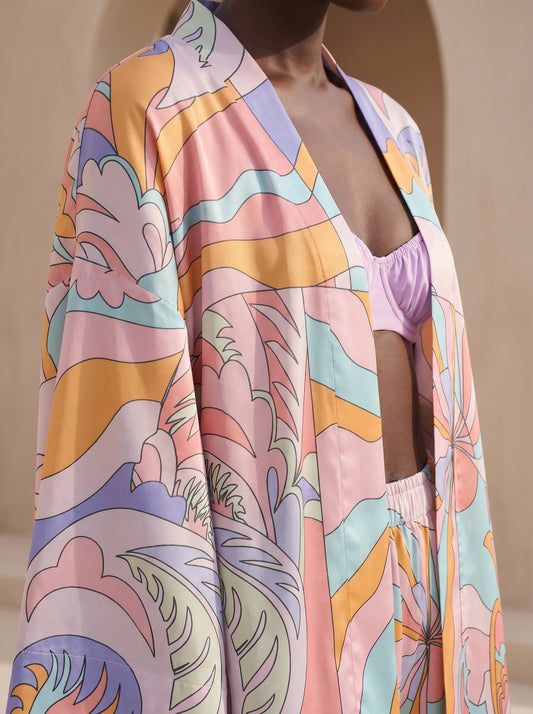 ELBA KISA Kimono&ŞORT TAKIM