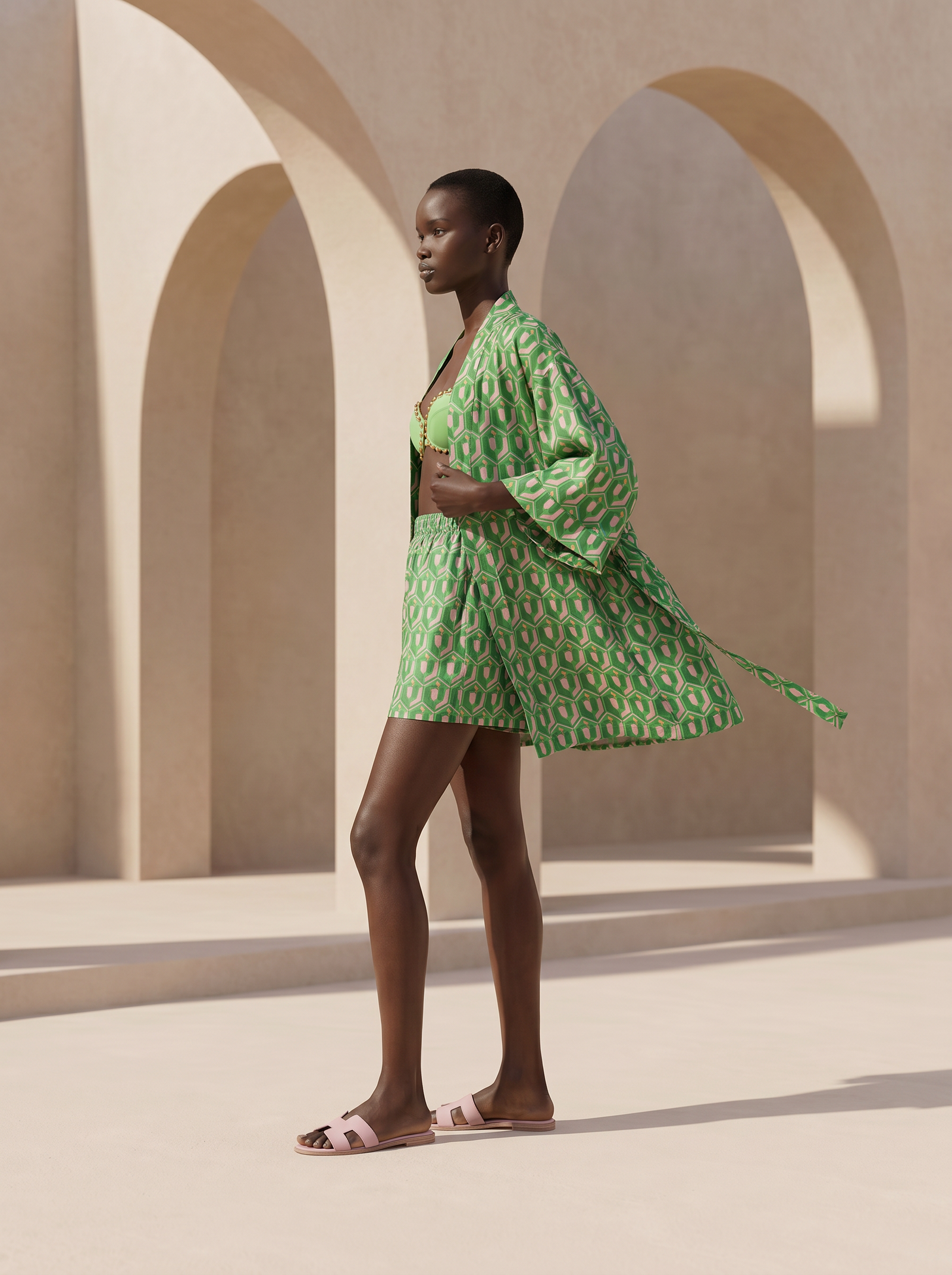 MENTON KISA KIMONO&ŞORT TAKIM