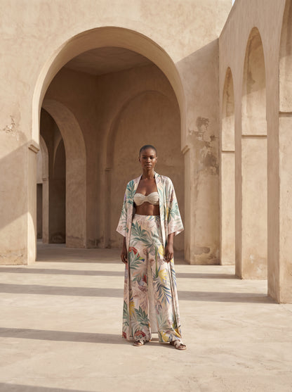 MARBELLA UZUN Kimono&PANTOLON TAKIM