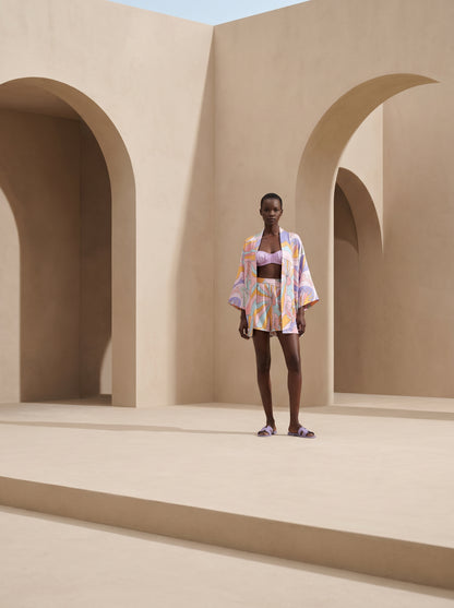 ELBA KISA Kimono&ŞORT TAKIM