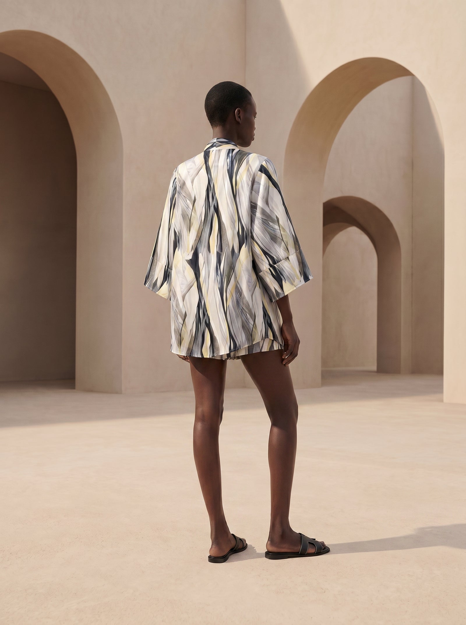 RHODES KISA KIMONO&ŞORT TAKIM
