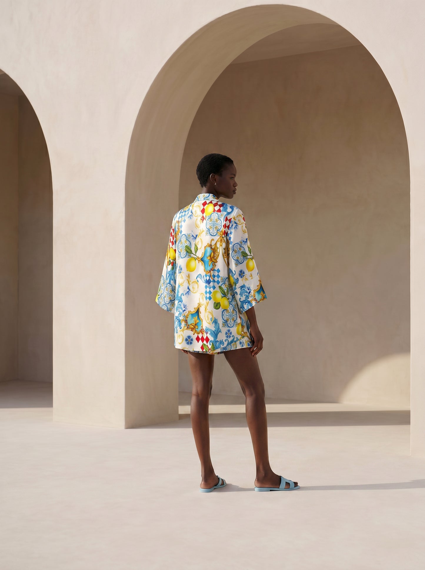 CAPRI KISA Kimono&ŞORT TAKIM