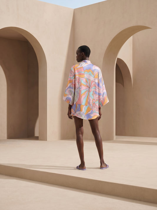 ELBA KISA Kimono
