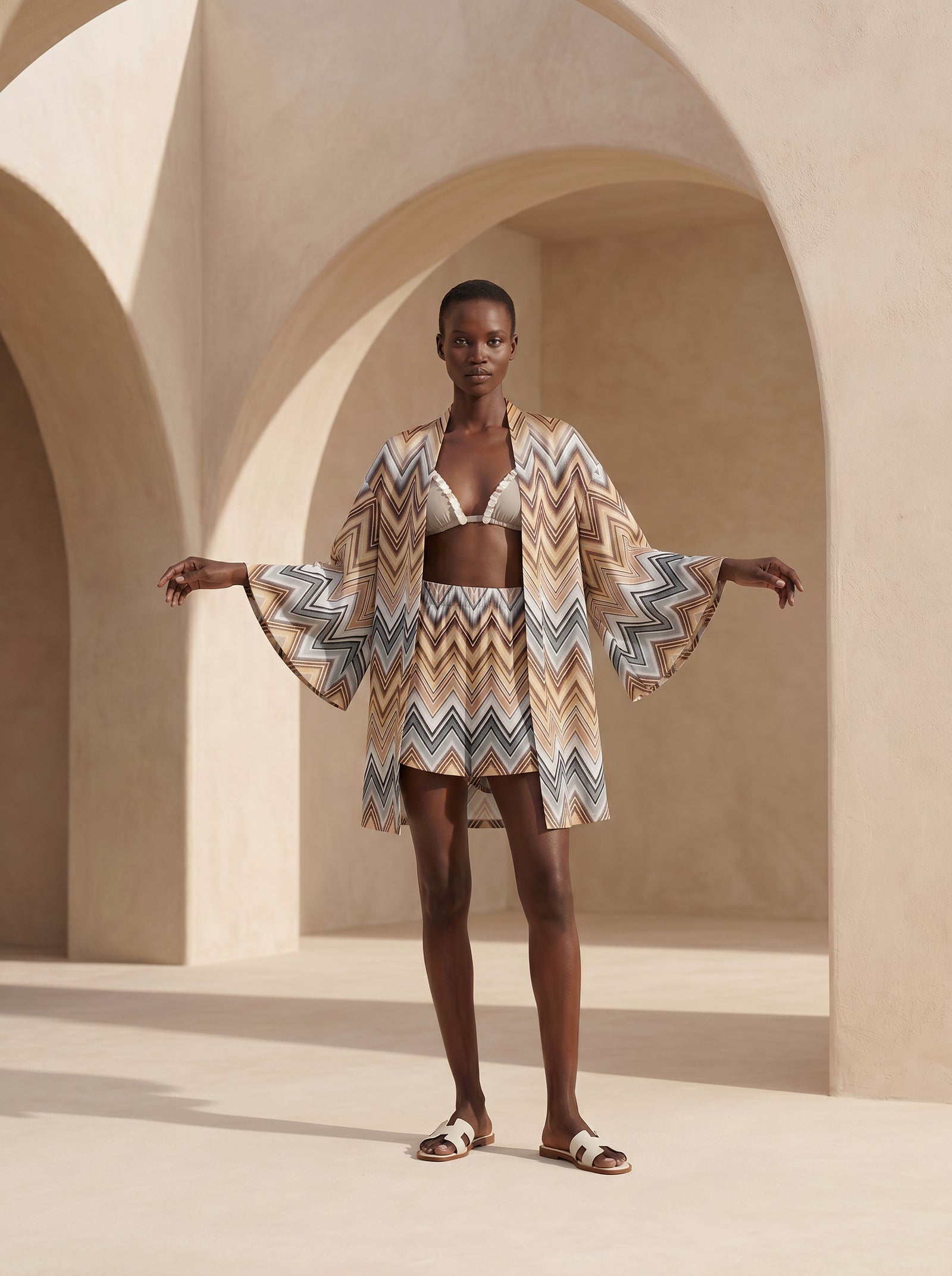 MONACO KISA KIMONO&ŞORT TAKIM