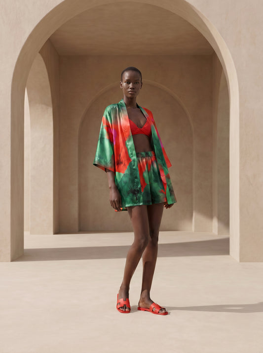 SANTORINI KISA Kimono&ŞORT TAKIM