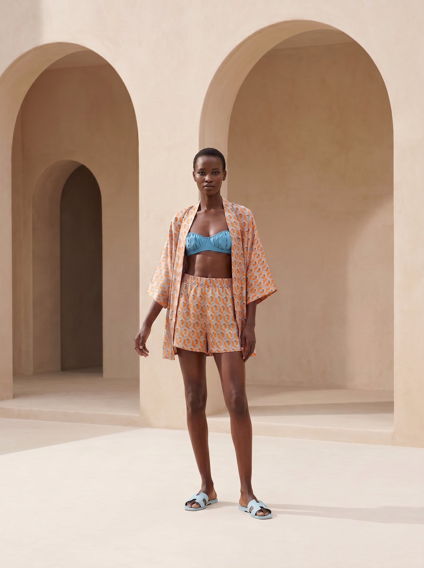 CANNES KISA Kimono&ŞORT TAKIM