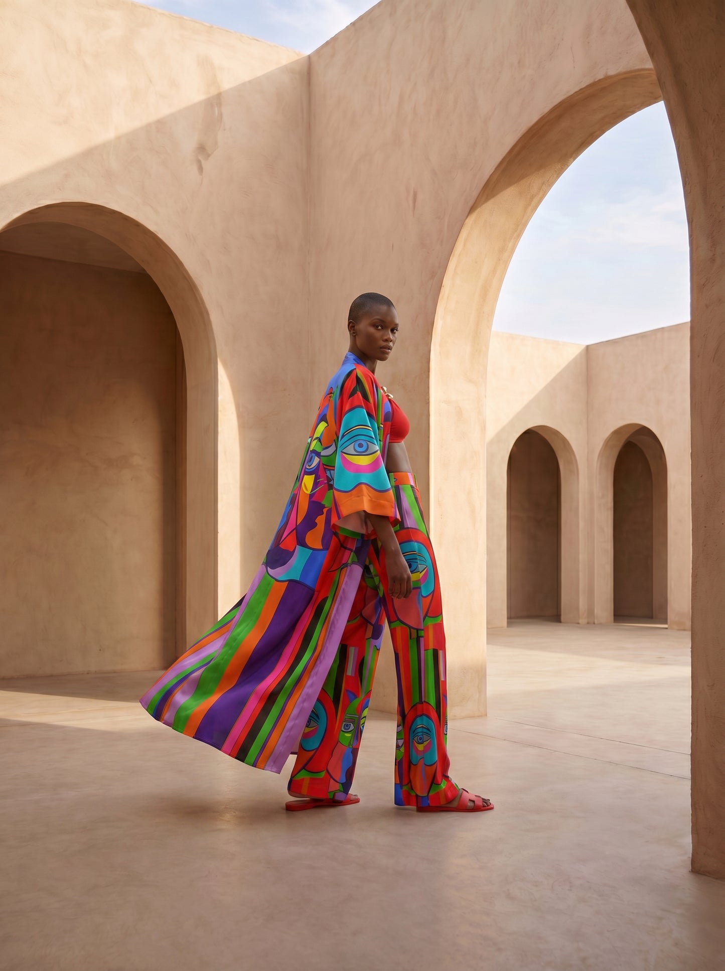 PORTO UZUN Kimono