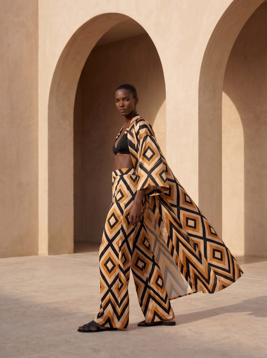 NAXOS BÜZGÜLÜ UZUN Kimono