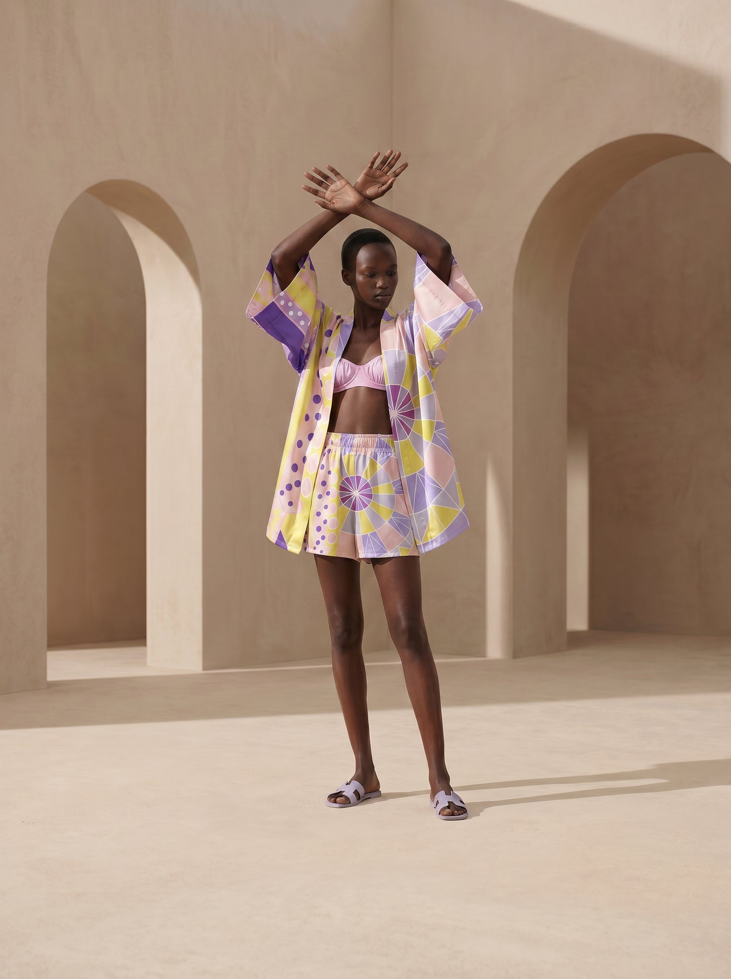 PORTOFINO KISA Kimono&ŞORT TAKIM