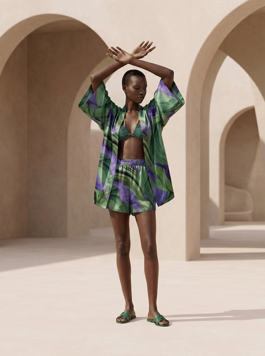 RAVELLO KISA Kimono&ŞORT TAKIM