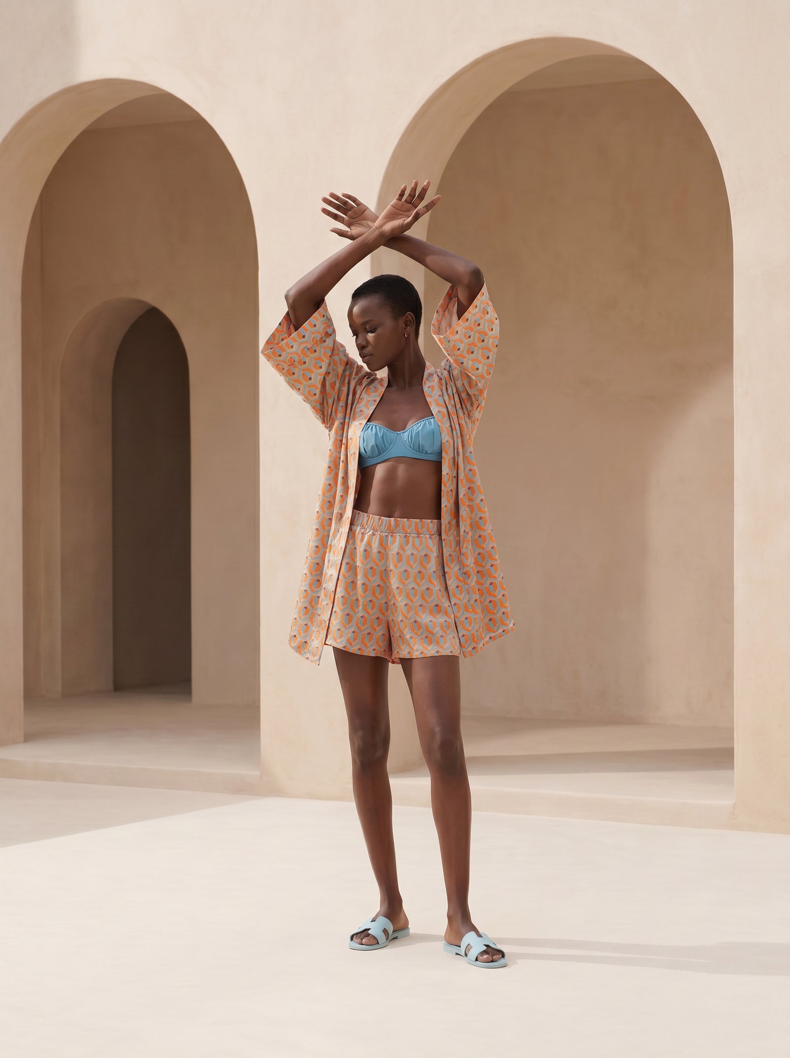 CANNES KISA KIMONO&ŞORT TAKIM