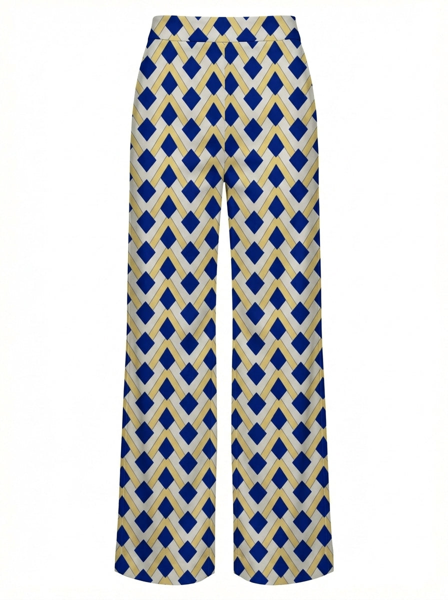 NICE BÜZGÜLÜ UZUN KIMONO&PANTOLON TAKIM