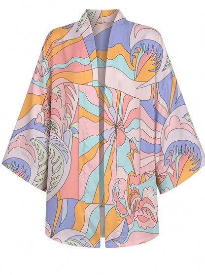 ELBA KISA Kimono&ŞORT TAKIM