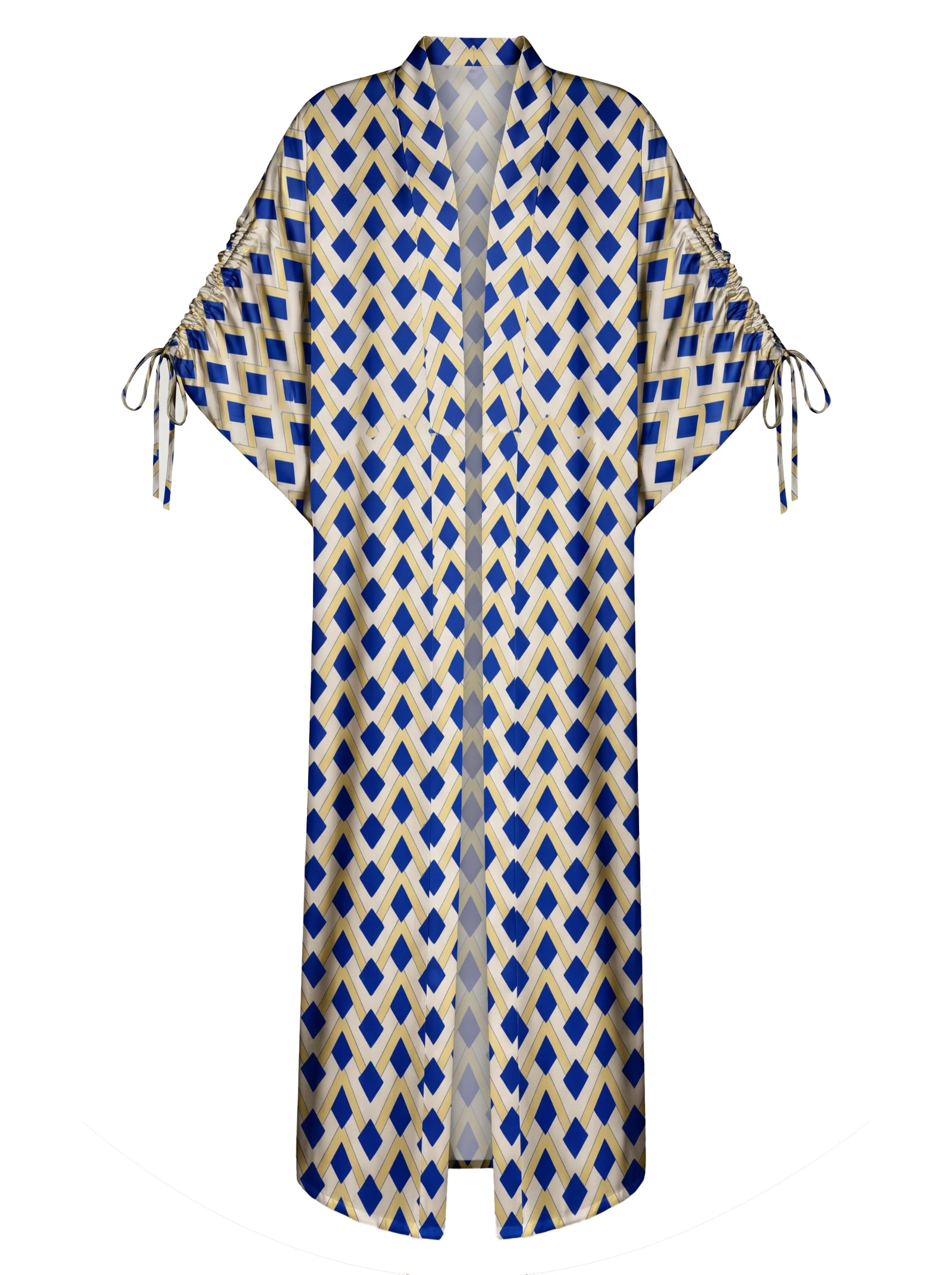 NICE BÜZGÜLÜ UZUN KIMONO&PANTOLON TAKIM