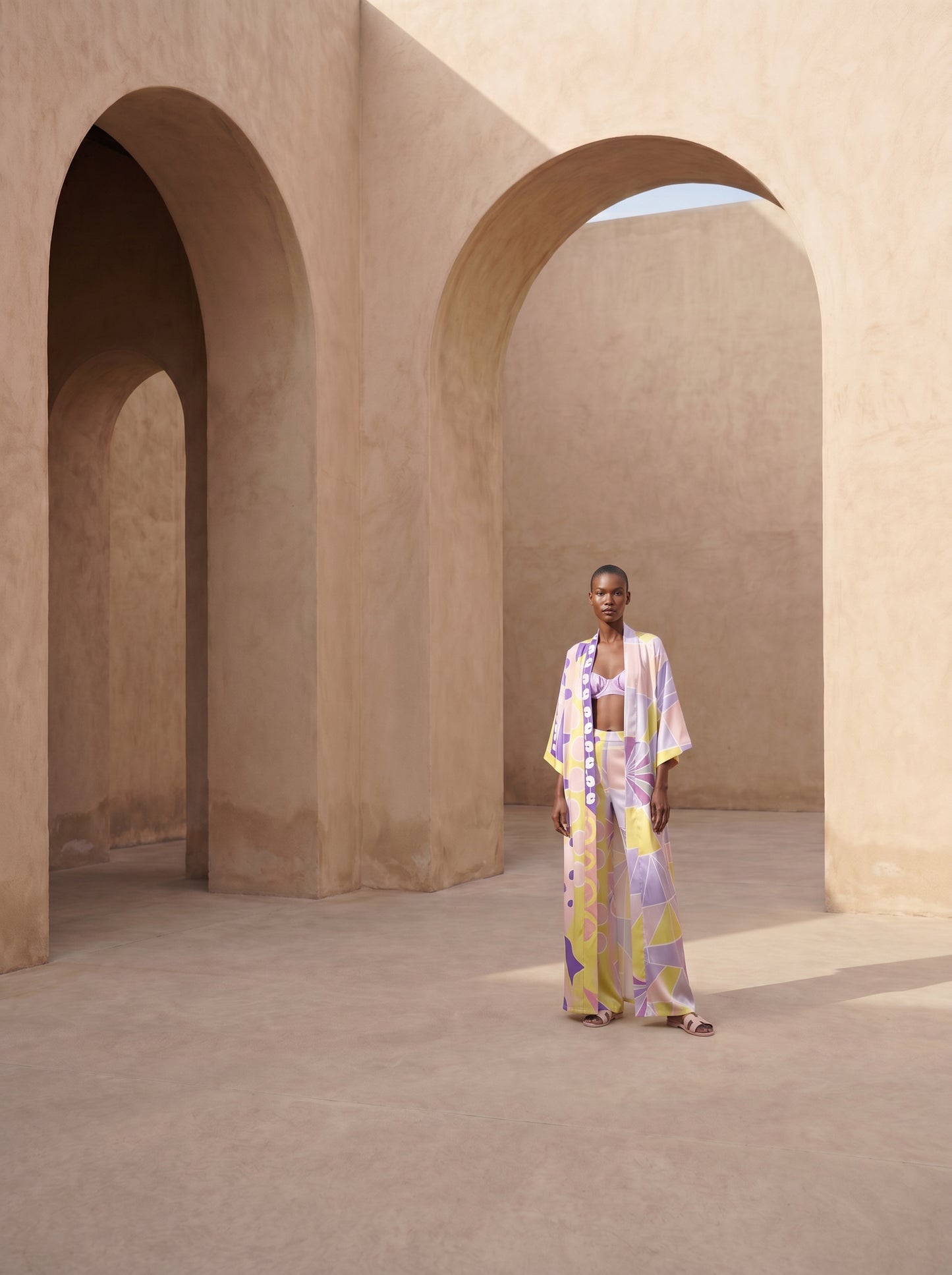 PORTOFINO UZUN Kimono