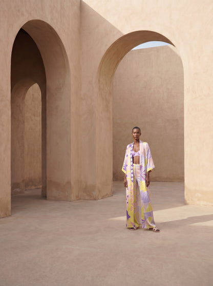 PORTOFINO UZUN Kimono
