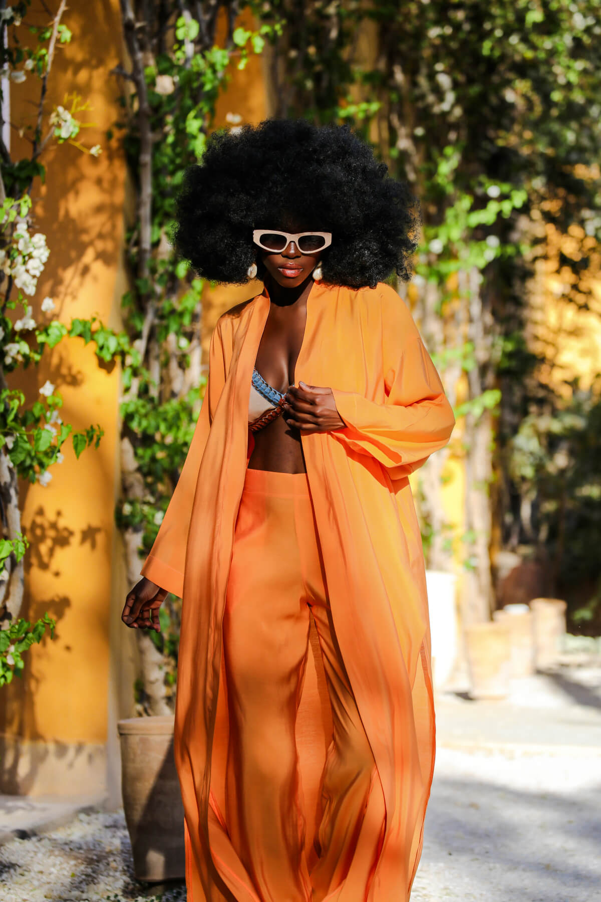 Merzouga Uzun Kimono & Pantolon Takım