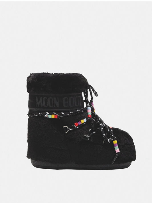 ICON BLACK LOW FAUX FUR BEADS