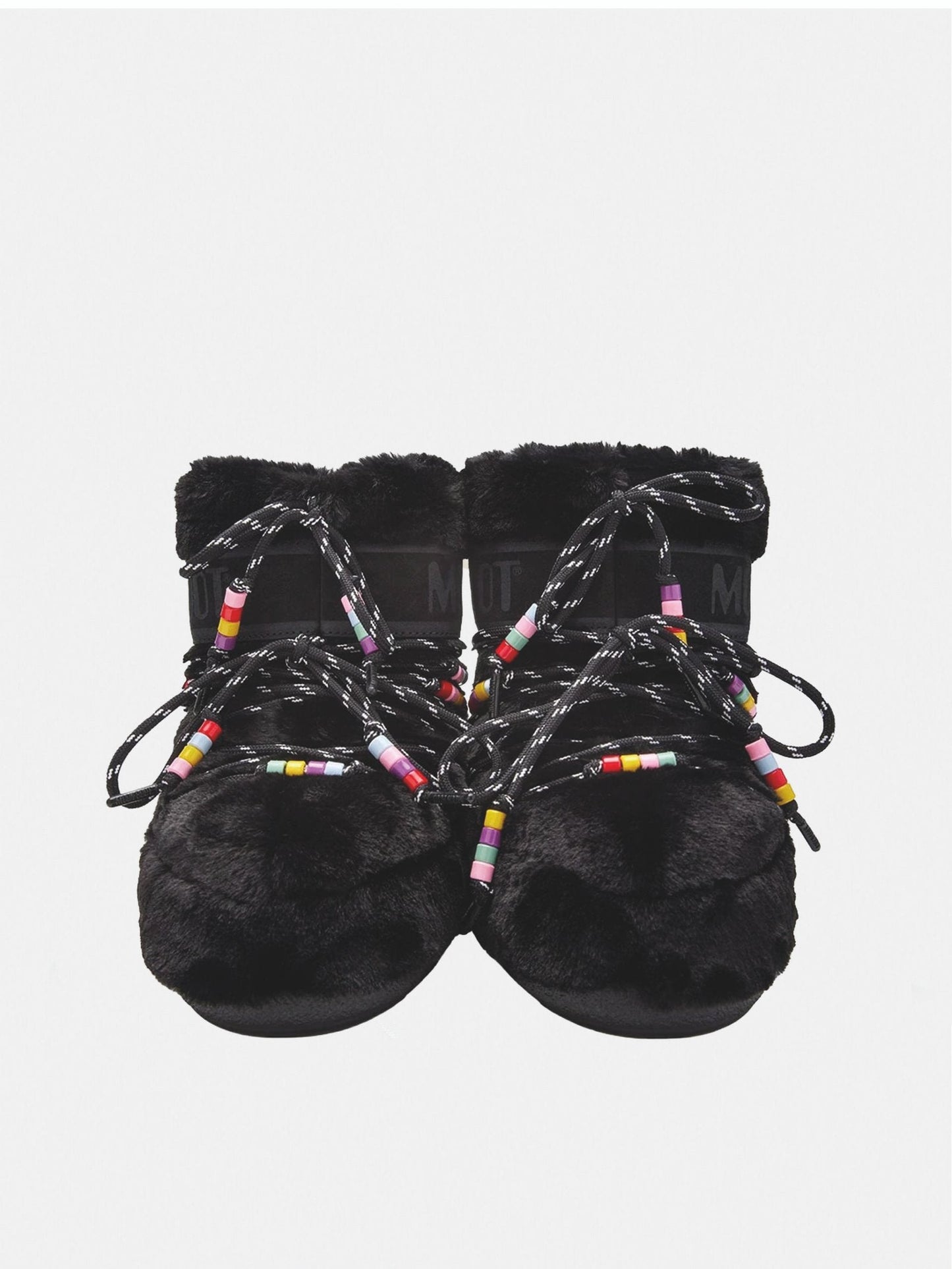 ICON BLACK LOW FAUX FUR BEADS