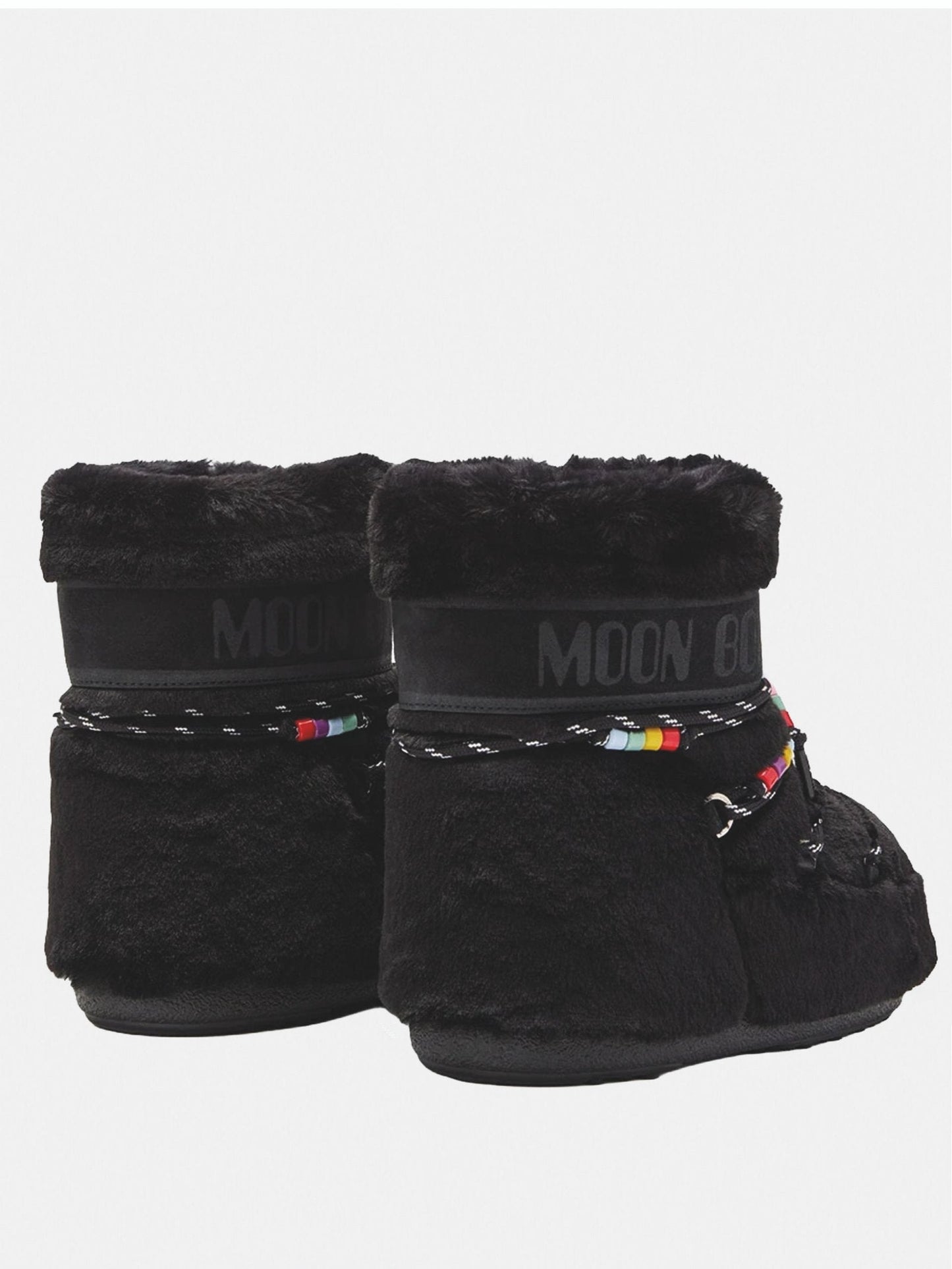 ICON BLACK LOW FAUX FUR BEADS