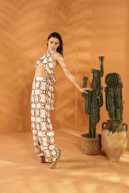 ROYAL ŞAL PANTOLON TAKIM