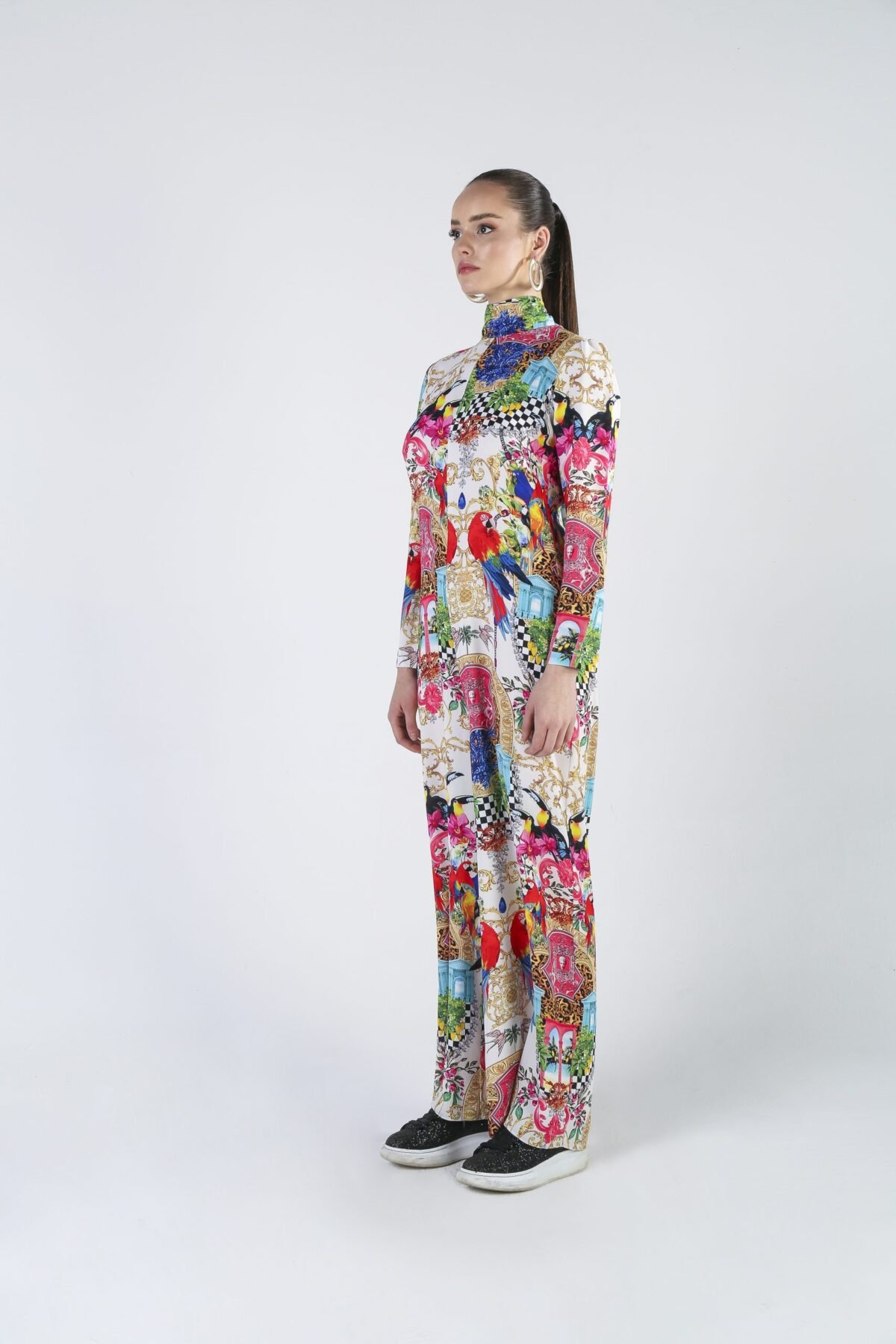 Paradise Circus Palazzo Jumpsuit - Görsel 2