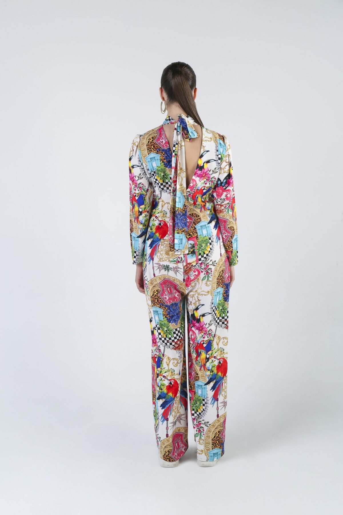 Paradise Circus Palazzo Jumpsuit - Görsel 3