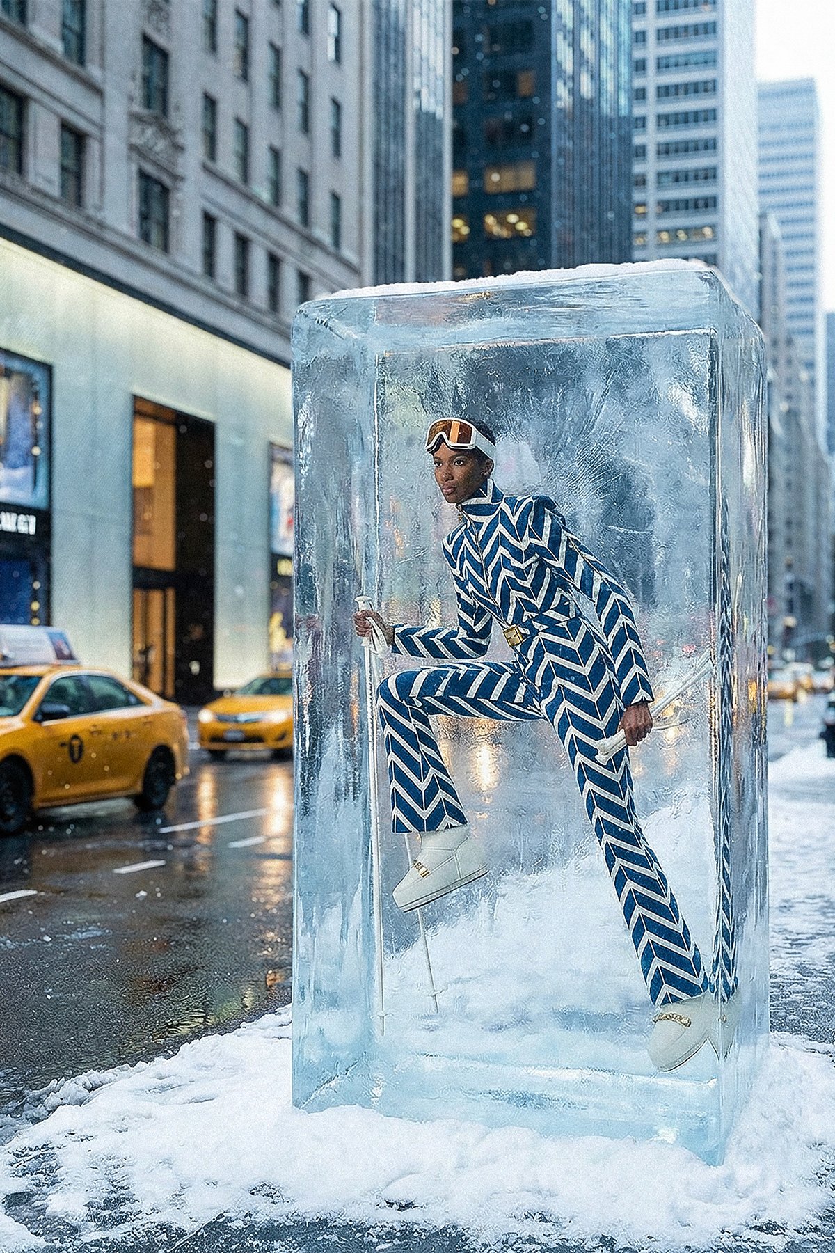Niseko-Ao Kayak Tulumu - Boot Cut