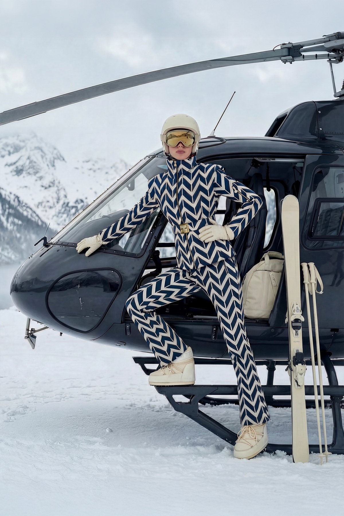 Niseko-Ao Kayak Mont & Pantolon Takımı