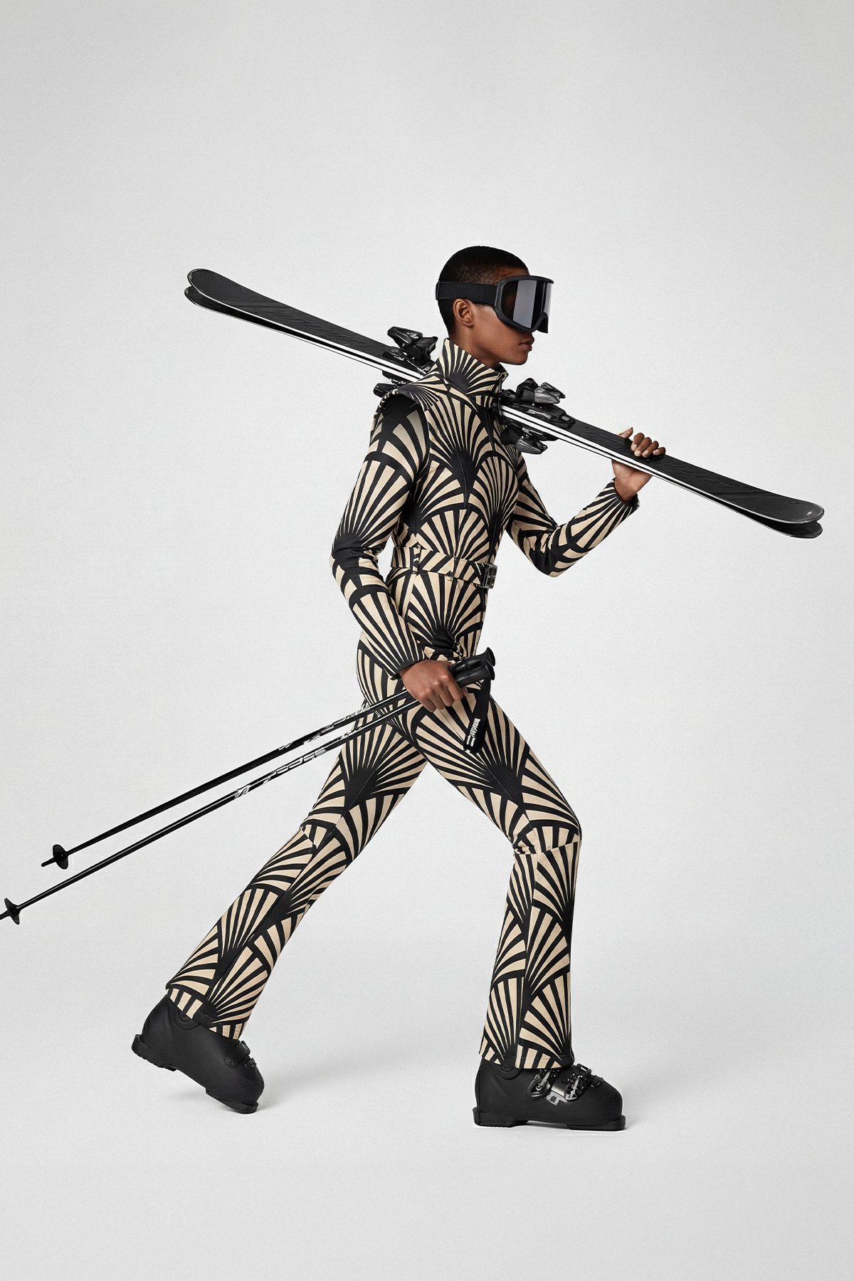 Crans-Montana Kayak Tulumu - Boot Cut