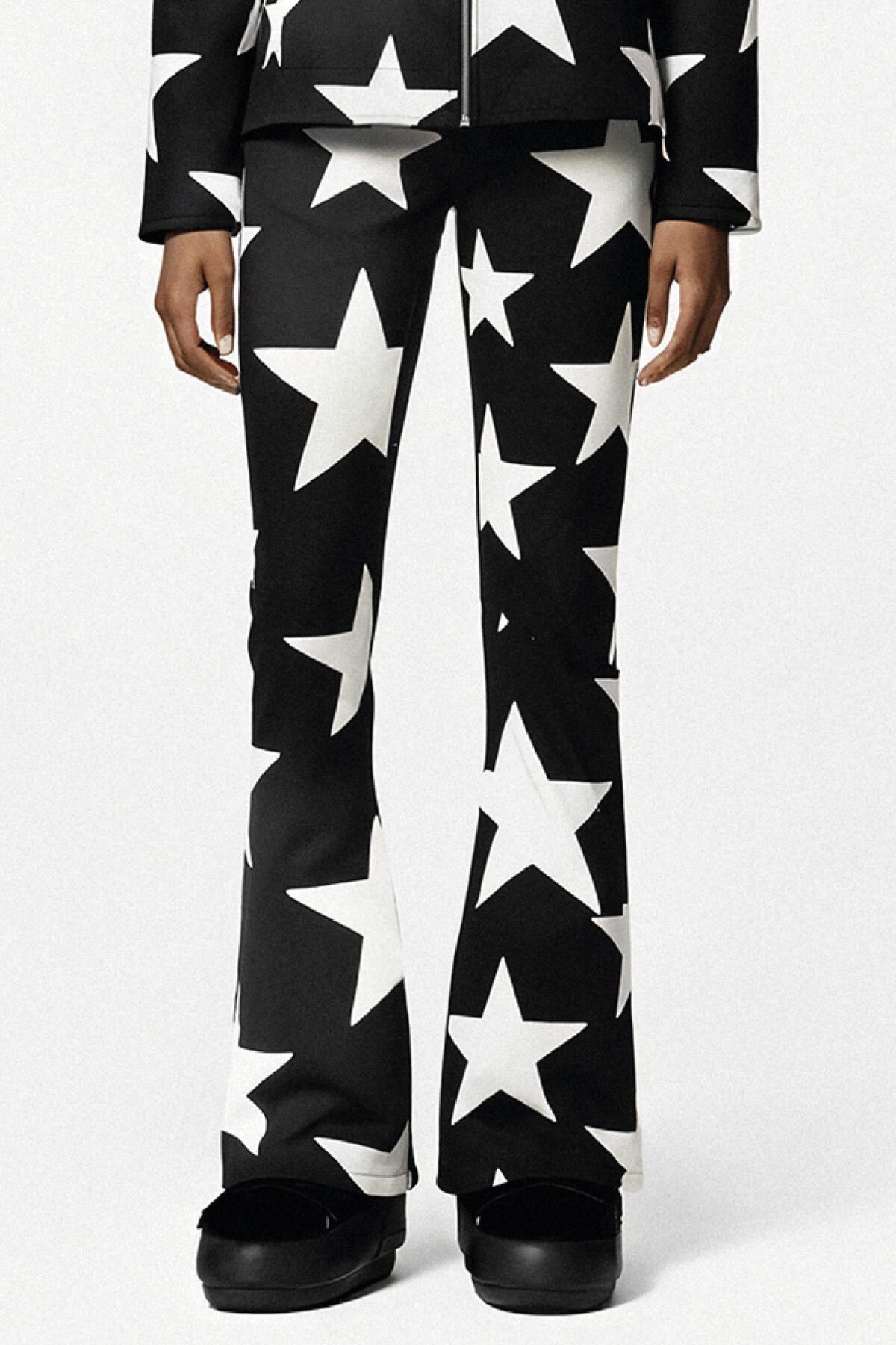 Les Deux Alpes - Noir Kayak Pantolonu - Boot Cut